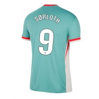 Camisa de time de futebol Atletico Madrid Alexander Sorloth #9 Replicas 2º Equipamento 2024-25 Manga Curta